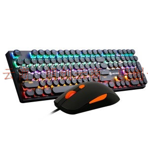 魔炼者 1505(MK5)  键鼠套装 游戏键鼠套装 办公键鼠套装 鼠标 电脑键盘 吃鸡键盘 笔记本键盘 黑色