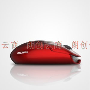 摩天手(Mofii) SM398BT 无线蓝牙鼠标 家用办公鼠标 笔记本 台式机电脑 鼠标 可乐红