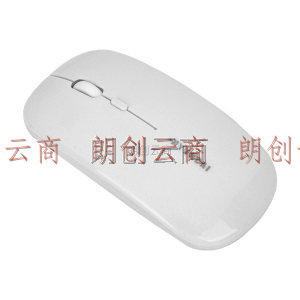 现代（HYUNDAI）鼠标 无线鼠标可充电 办公鼠标 对称鼠标 便携鼠标 M180 白色