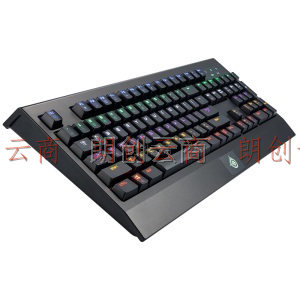 魔炼者1503(MK3) 机械键盘 有线键盘 游戏键盘 104键背光键盘 电脑键盘 笔记本键盘 黑色 茶轴