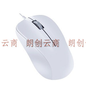 宏碁(acer) 有线鼠标 办公鼠标 USB接口通用 白色