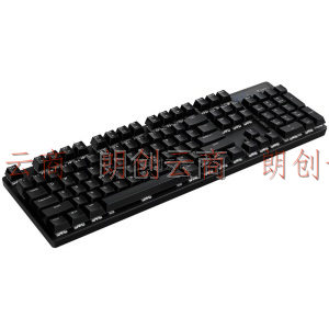 雷柏（Rapoo） V500PRO无线版 机械键盘 无线键盘 办公键盘 104键 笔记本键盘 电脑键盘 黑色 茶轴