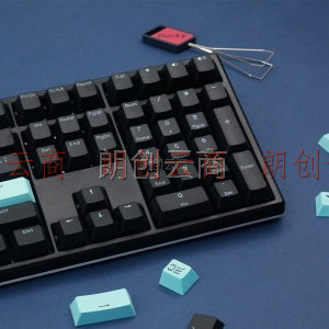 吉利鸭（KBDucky）ZERO 经典黑有线108键   cherry樱桃茶轴 游戏键盘 机械键盘 电脑键盘