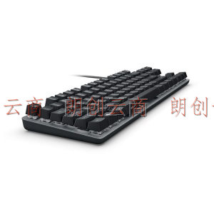 罗技（Logitech）K835有线机械键盘 电竞游戏办公键盘 笔记本电脑台式机商务家用键盘 84键 黑色红轴