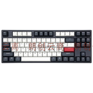 吉利鸭（KBDucky）ZERO燕尾服有线87键   cherry樱桃青轴 游戏键盘 机械键盘 电脑键盘
