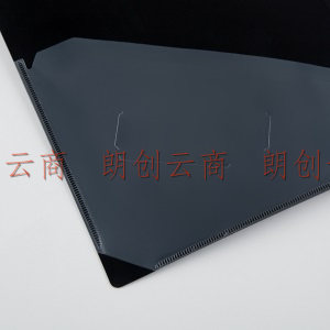 广博(GuangBo)锐文系列单强力文件夹 黑色 12只装 A2083