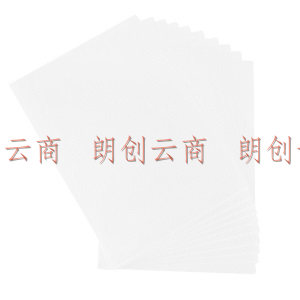 广博(GuangBo)100只装L型A4文件夹/两页式资料套/透明试卷单片夹/办公用品P0001