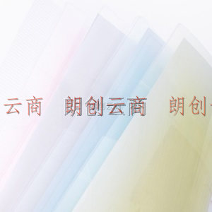  国誉（KOKUYO）格子印象·KATASU-R 单片文件夹替芯305×220mm四色混装A4S WSG-FUL710