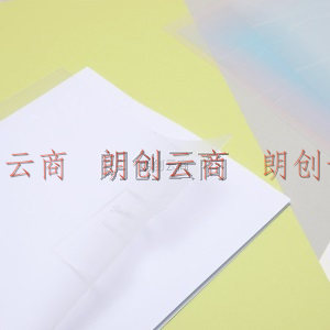  国誉（KOKUYO）淡彩曲奇·KATASU-R文件夹收纳夹 312×252×6mm透明（四色混装）A4S WSG-FUY820