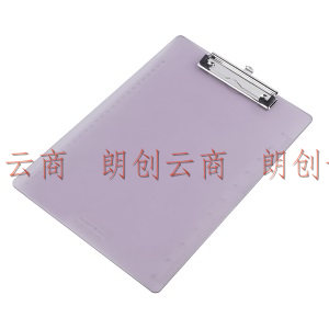 广博(GuangBo)A4优质PS书写板夹带刻度/办公用品 平夹随机颜色 单个装WJ6105