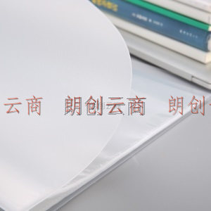 晨光(M&G)雅悦系列A4/40页半透明白色资料册 插袋文件册 办公文件夹 单个装ADMN4206