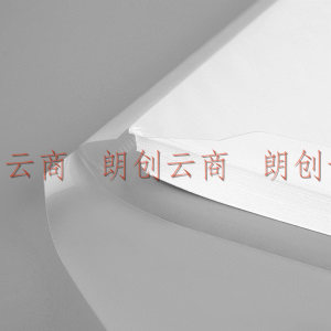 广博(GuangBo)A4白色加厚纽扣袋 按扣袋 办公文件袋档案袋资料整理收纳袋 12个装A08002