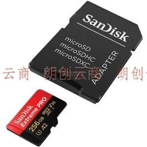 闪迪（SanDisk）256GB TF（MicroSD）存储卡 U3 C10 V30 A2 4K 至尊超极速移动版内存卡读速170MB/s