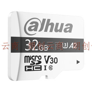 大华（dahua）TF32G（MicroSD）存储卡 F100系列 U3 C10 A2 V30高速监控相机内存卡行车记录仪卡