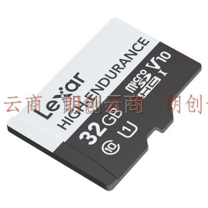 雷克沙（Lexar）32GB TF（MicroSD）存储卡 C10 UHS-I 读100MB/s 高度耐用 行车记录仪&安防监控专用