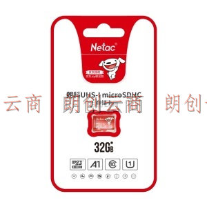 朗科（Netac）32GB TF（MicroSD）存储卡 A1 C10 读速可达80MB/s 行车记录仪摄像机手机内存卡