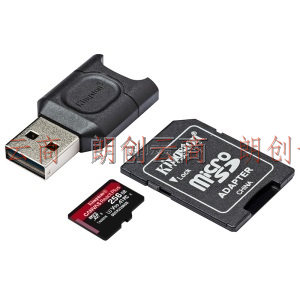 金士顿（Kingston）256GB TF（MicroSD）存储卡 U3 V90 8K 手机内存卡 单反相机内存卡 读速285MB/s