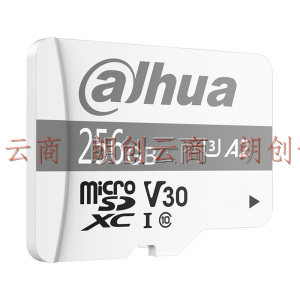 大华（dahua）TF256G（MicroSD）存储卡 P100系列 U3 C10 A2 V30高速手机监控相机内存卡