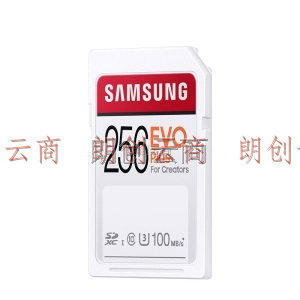 三星（SAMSUNG）256GB 高速SD存储卡 U3 C10 4K EVO Plus内存卡 全高清数码相机卡单反微单卡 读速100mb/s