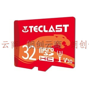 台电（TECLAST）32GB TF (MicroSD) 存储卡U3 V30 4K 行车记录仪监控摄像头内存卡 读速100MB/s