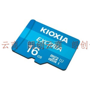 铠侠（Kioxia）16GB TF(microSD)存储卡 EXCERIA 极至瞬速系列 U1 读速100M/S 支持高清拍摄
