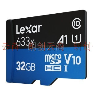 雷克沙（Lexar）32GB TF（MicroSD）存储卡 Class10 UHS-I A1 读100MB/s （633x）