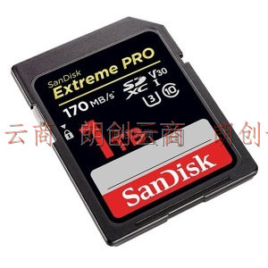 闪迪（SanDisk）1TB SD存储卡 U3 C10 4K 至尊超极速版码数相机内存卡 读速170MB/s 写速90MB/s