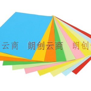 信发 TRNFA 彩纸混色100张80克A4 /手工折纸DIY卡纸剪纸/彩色打印纸