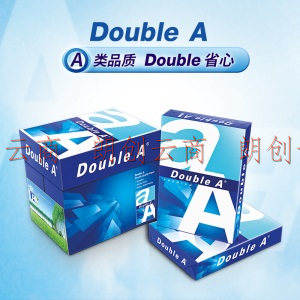Double A  70g  A4 复印纸500张/包  5包/箱（2500张）