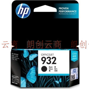 惠普（HP）932/933原装墨盒 适用hp 7110/7510/7612/7610打印机 黑色墨盒