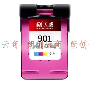 天威 HP901 墨盒 彩色套装 大容量 适用于HP Officejet J4580 J4660 J4680 J4500 J4524 J4540打印机