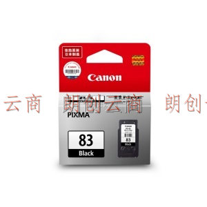 佳能（Canon）PG-83 黑色墨盒（适用E618/E608/E518）