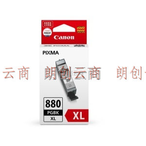 佳能PGI-880XLPGBK 墨盒颜料黑色大容量（适用TS8380）打印页数：600（TS8380A4文档）