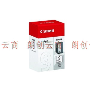 佳能（Canon）PGI-9clear 透明色墨盒（适用Ix7000/MX7600）