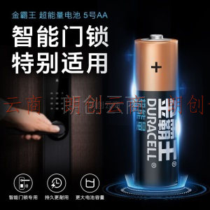 金霸王(Duracell)5号超能量电池4粒装 碱性五号干电池适用于计算器无线鼠标血压计遥控器玩具车麦克风手柄