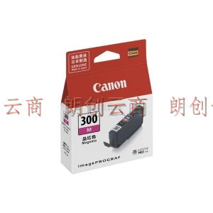佳能（Canon) PFI-300 M  品红色墨盒 （适用机型：PRO-300）