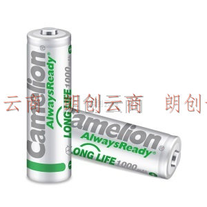 飞狮（Camelion）低自放镍氢充电电池 5号/五号/AA 1000毫安时4节 闹钟/遥控器/低耗玩具/收音机