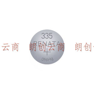 瑞纳达（RENATA）SR512SW钮扣电池335 2粒 适用于手表/体温计/遥控器