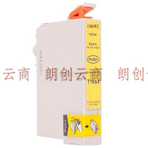 埃特（elite_value） E T1664 黄色墨盒 (适用爱普生 ME10/101)