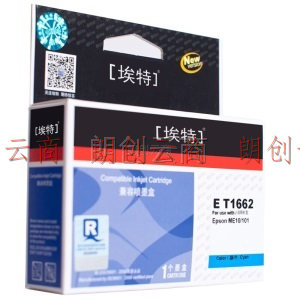 埃特（elite_value） E T1662 青色墨盒 (适用爱普生 ME10/101)
