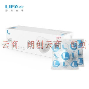 LIFAair 独立包装 KN95口罩白色 透气呼吸阀 防飞沫防粉尘防雾霾 不起雾畅呼吸 LM99（10只装）