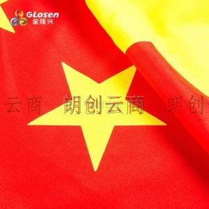 金隆兴(Glosen)中国国旗2号243*163cm纳米防水标准升旗旗帜 五星红旗 9411