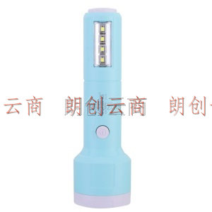 康铭LED锂电手电筒充电强光手电筒强光远射户外探照灯手提灯KM-D8001