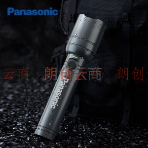松下（Panasonic）手电筒强光手电筒远射LED可变焦距户外手电筒充电手电筒       HHLT0350L
