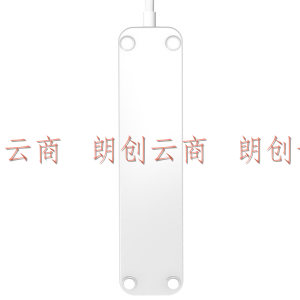 韩电（KEG）新国标插座/插排/插线板/接线板/拖线板 3USB口3孔位全长1.8米 支持2A充电 HD-ZSB-03KU3苹果白