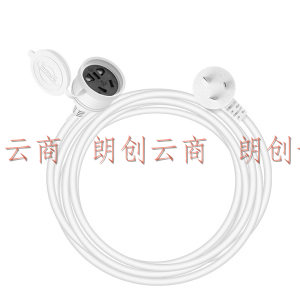 清风（kyfen）QF-Y10-10 新国标插座/插排/插线板/接线板 充电延长线 10A转10A 1.0平方 1.5米