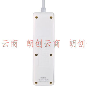 韩电（KEG）新国标插座/插排/插线板/接线板/拖线板HD-1104Y 2/2插位全长3米 总控开关10A/2500W