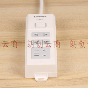 联想（lenovo）插座插排插线板插座转换器 总控开关1.8米LX-H531