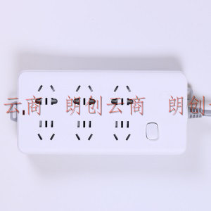 拳王 QUANWANG Q760插排插线板拖线板电源插座带线六孔5米