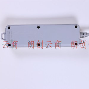 拳王 QUANWANG Q522插排插线板拖线板电源插座带线四孔插座3米
